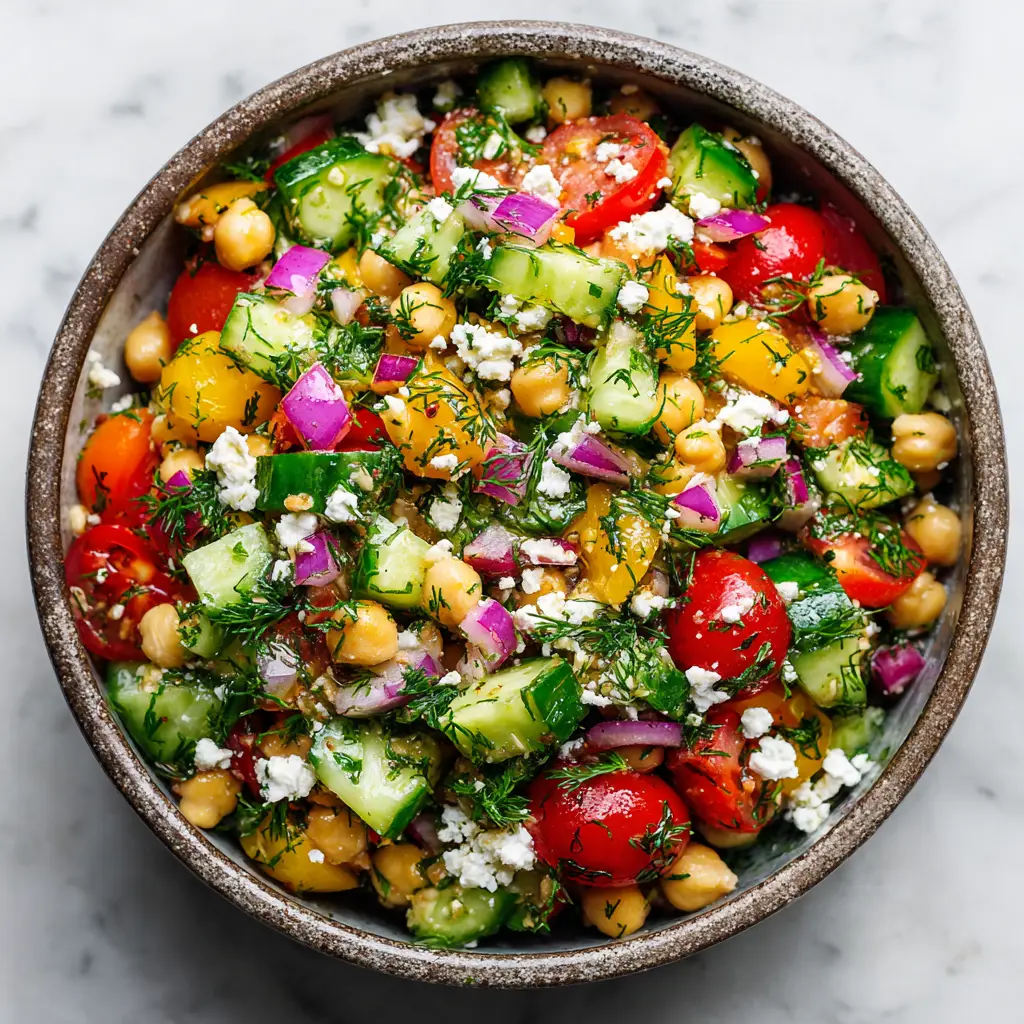 High-Protein Chickpea Salad (The Ultimate Recipe) 1 A bowl of creamy vegan chickpea salad ready to be served in a sandwich.