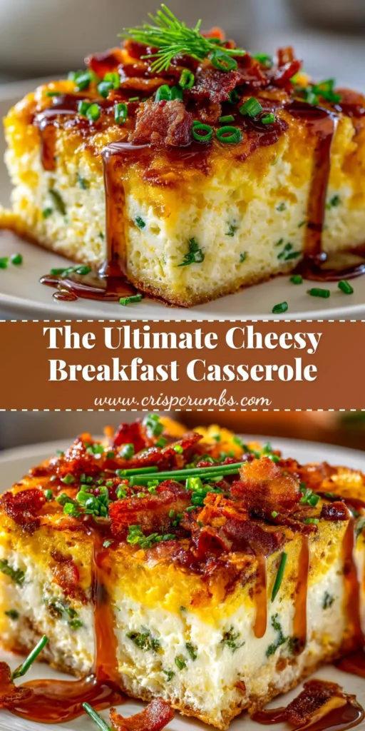 Breakfast Casserole (The Only Recipe You'll Ever Need) 4 A delicious and easy breakfast casserole recipe baked in a white dish. The make-ahead cheesy egg casserole is perfect for brunch or holidays.