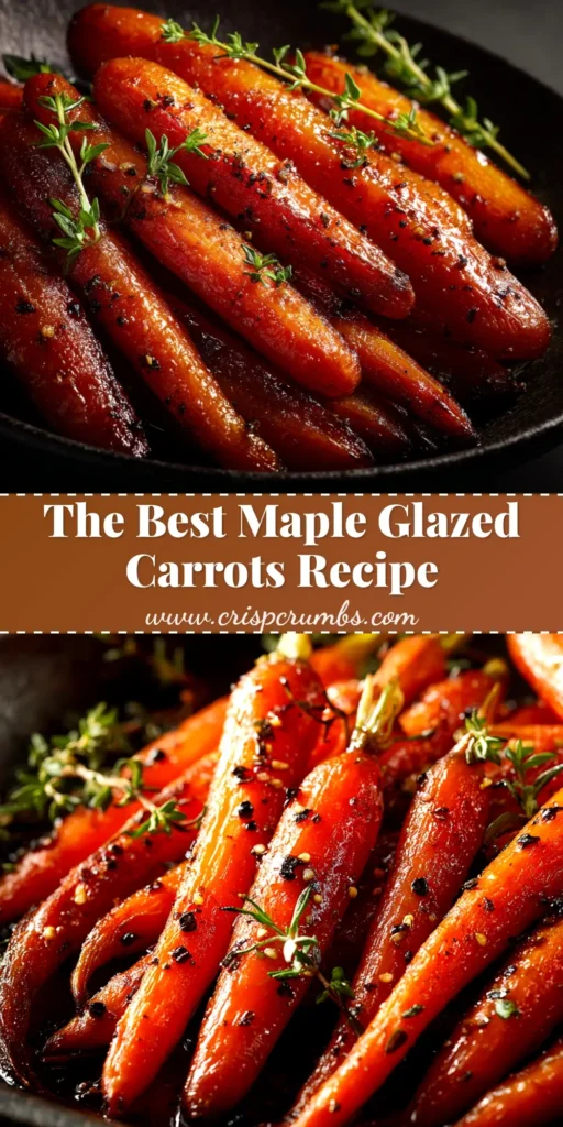 Maple Glazed Carrots: The Perfect Sweet & Savory Side Dish