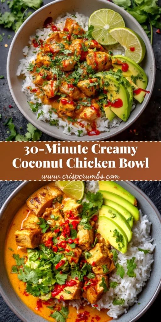 Coconut Chicken Rice Bowl (The Ultimate Easy Recipe)