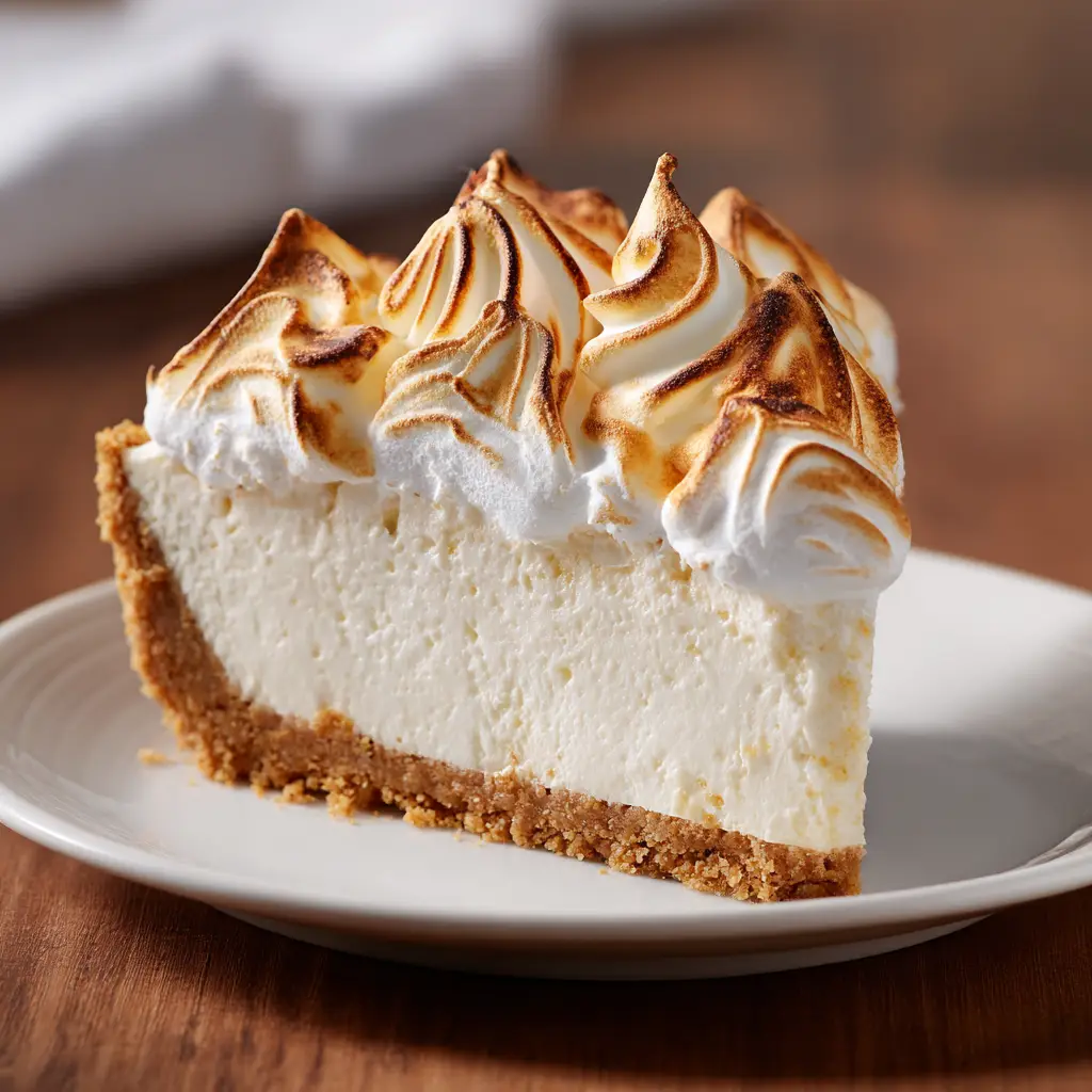 No-Bake Marshmallow Cheesecake: The Ultimate Creamy & Fluffy Dessert 1 The full no-bake marshmallow cheesecake in a springform pan, ready to be served. A perfect marshmallow fluff dessert.