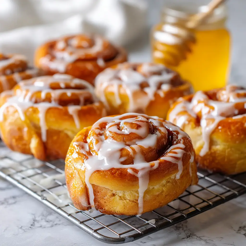 Homemade Honey Buns: The Ultimate Guide to Irresistible Sweet Rolls 1 The process of rolling the honey bun dough after it has been covered in butter and cinnamon-sugar filling. The log of dough is ready to be sliced into individual rolls.