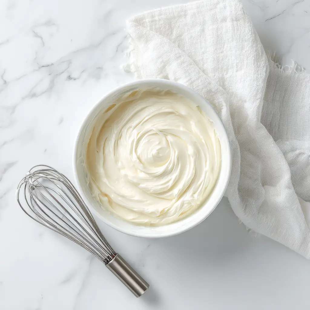 Powdered Sugar Frosting (The Easiest 5-Minute Recipe!) 1 A spatula spreading smooth vanilla frosting onto a sugar cookie, showcasing the perfect texture of the powdered sugar frosting.