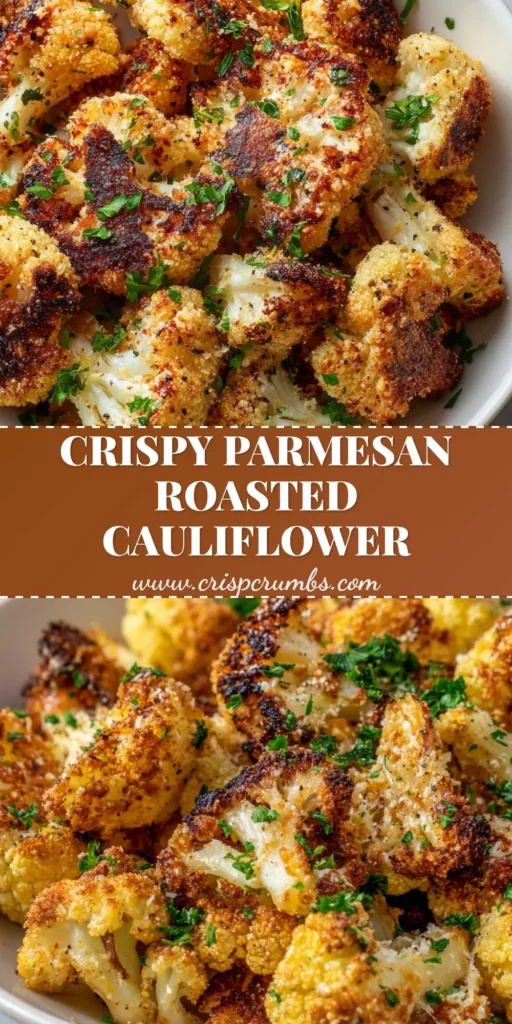 Parmesan Roasted Cauliflower: The Ultimate Crispy Garlic Side Dish